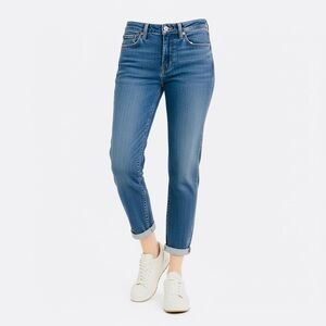 Levi's Boyfriend Mid Rise Women's Denim Lapis Gem Size W28 X L30 (6M)